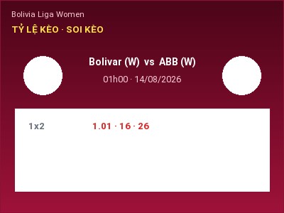 Nhận định bóng đá Bolivar (W) vs ABB (W) (01h00, 14/08): Khó cho đội khách
