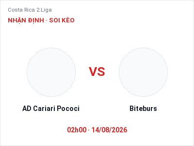 Soi kèo, dự đoán AD Cariari Pococi vs Biteburs 02h00 ngày 14/08: Ba điểm ở lại?